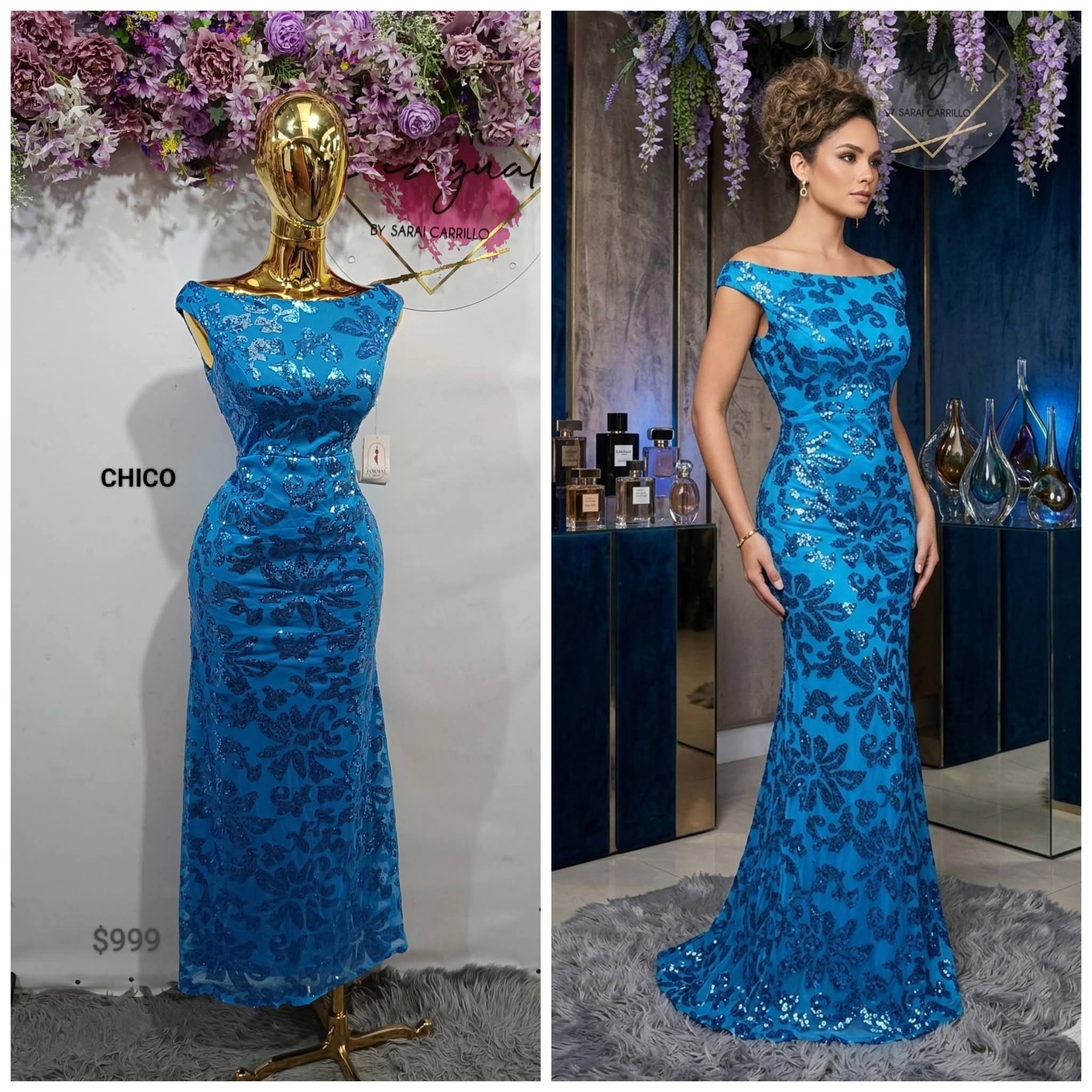 Hermoso vestido de noche 🌃 🍸