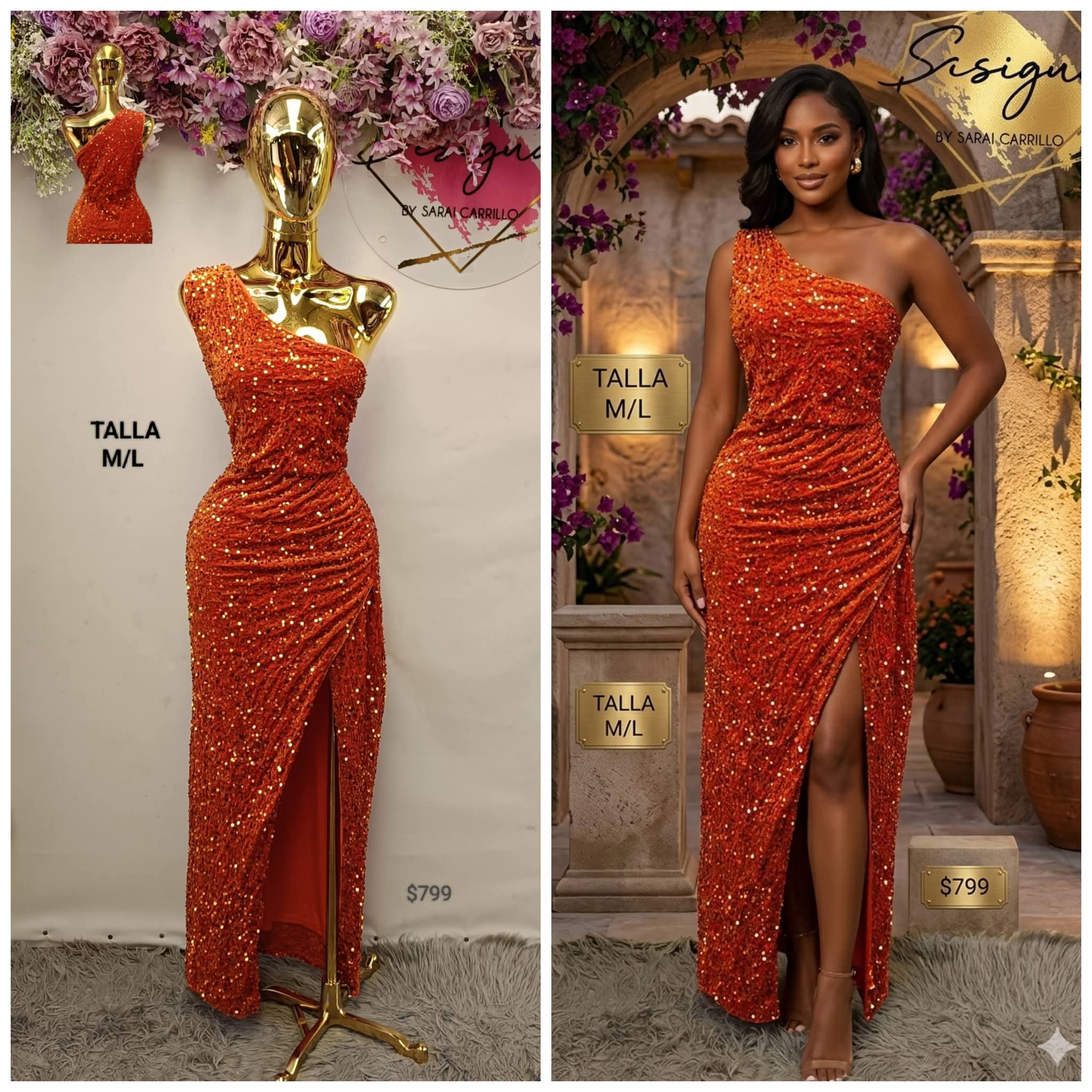 Precioso vestido de noche 🌃 🍸