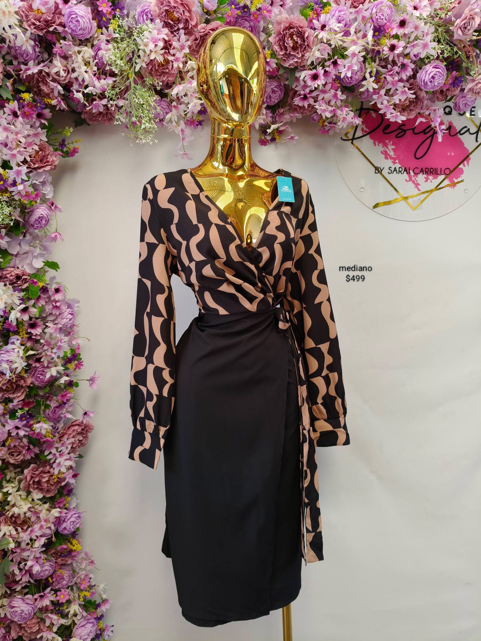 Vestido hermoso casual