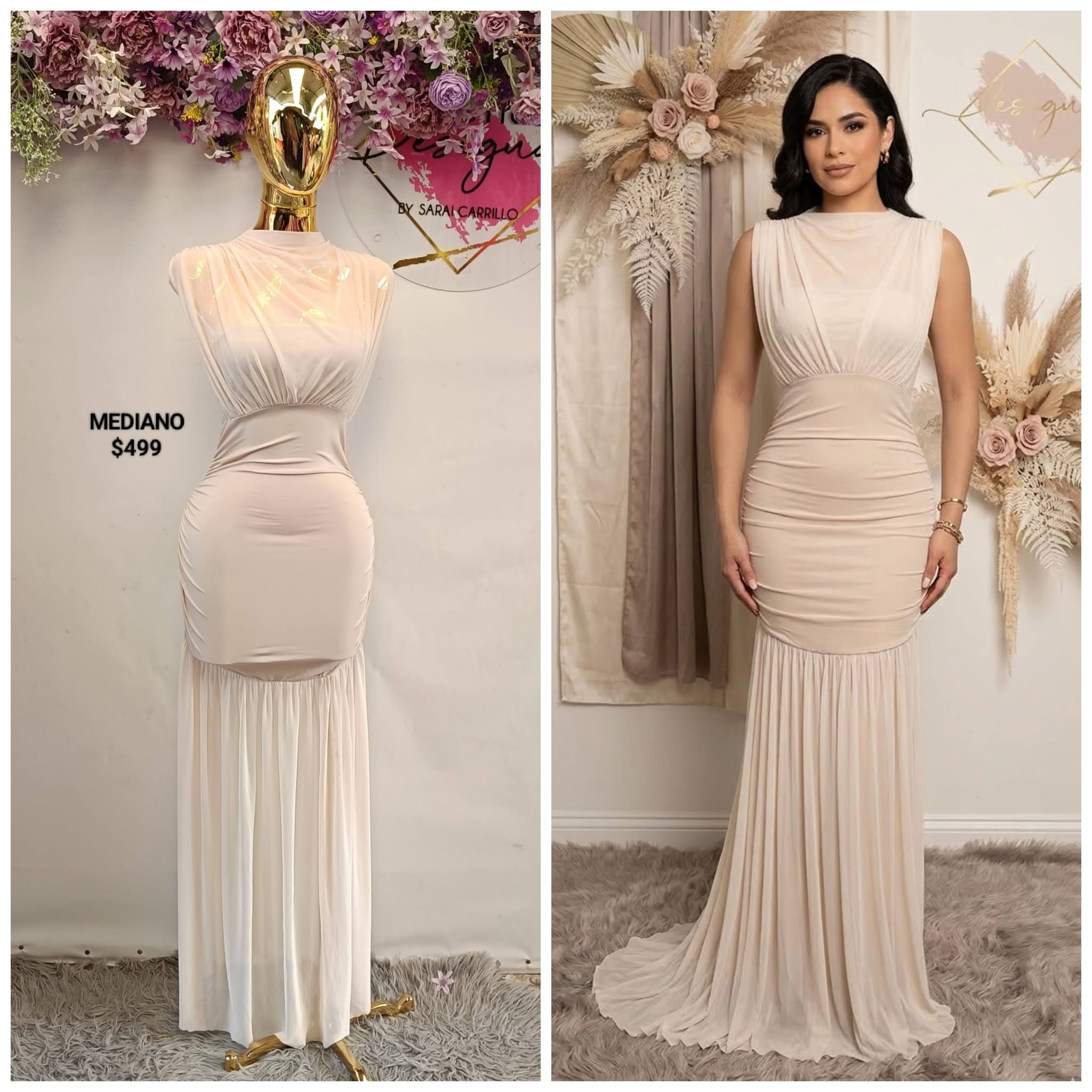 Vestido hermoso blanco