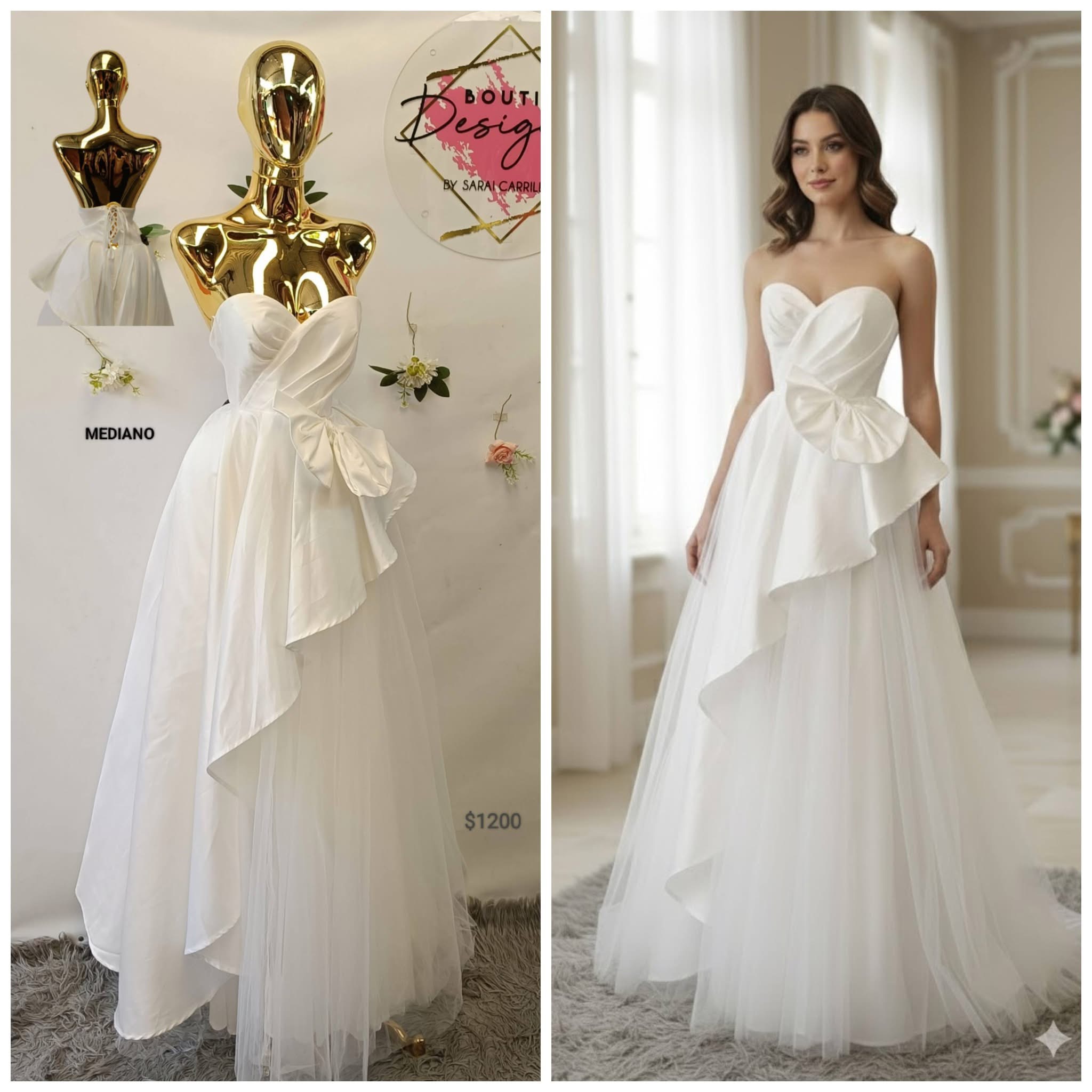 Hermoso vestido de novia🤍