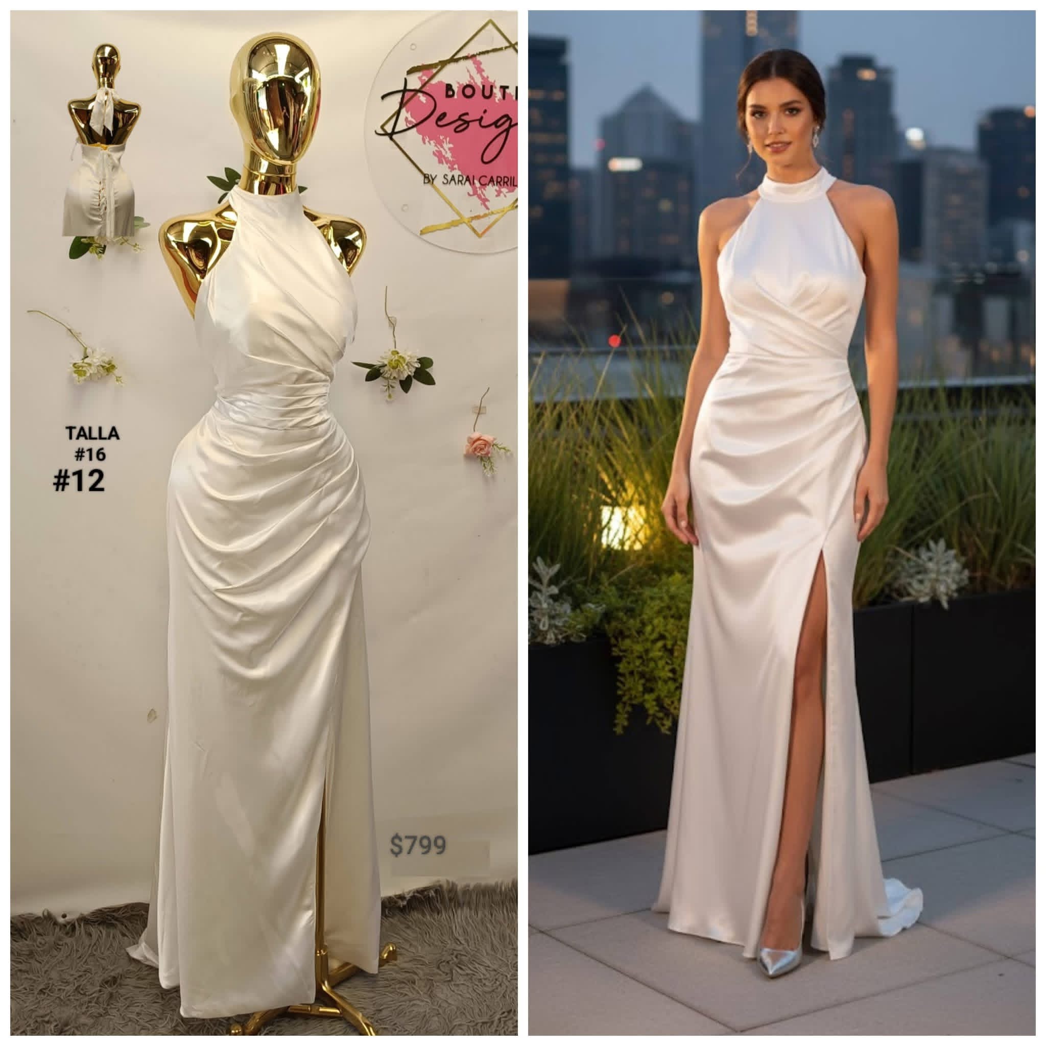 Hermoso vestido de novia🤍